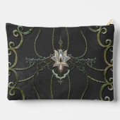 Pochette À Accessoires Superbe fleur de lotus élégante. (Verso)