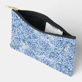 Pochette À Accessoires Superbes hydrangées bleues - motif floral (Ouvrir)