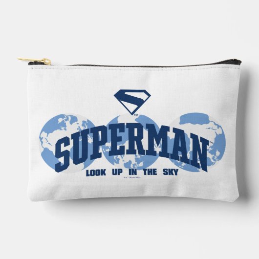 Pochette À Accessoires Superman dans le monde (Recto)