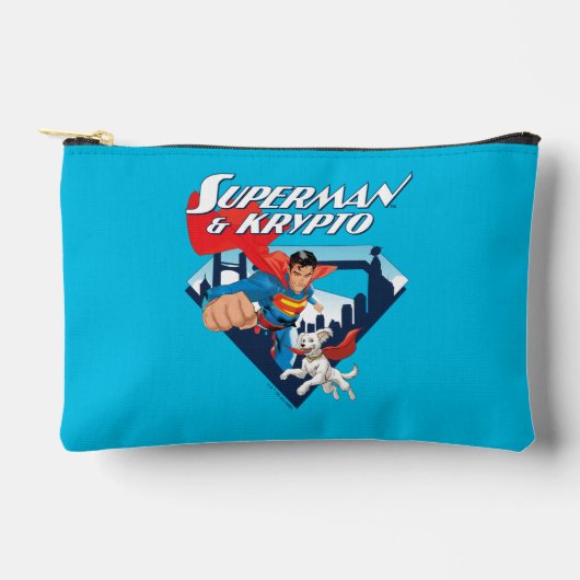 Pochette À Accessoires Superman & Krypto Soar (Recto)