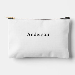 Pochette À Accessoires Supprimer le texte et remplacer par votre propre d