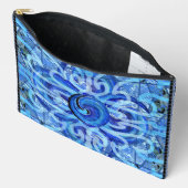Pochette À Accessoires Susea Blu Studios Wave Pouch (grande) (Ouvrir)