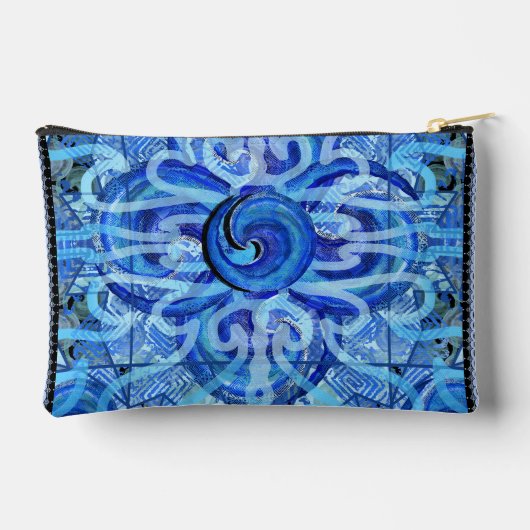 Pochette À Accessoires Susea Blu Studios Wave Pouch (petite) (Verso)