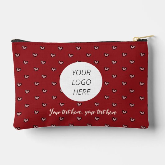 Pochette À Accessoires Sweet Cute tendance Logo d'entreprise Entreprise E (Verso)