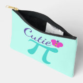 Pochette À Accessoires Symbole Cutie Pi Pun mathématique (Ouvrir)