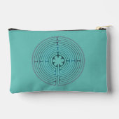 Pochette À Accessoires Symbole de géométrie sacrée - Chartres Labyrinthe  (Verso)