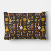 Pochette À Accessoires Symbole de motif hiéroglyphique égyptien antique   (Verso)