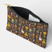 Pochette À Accessoires Symbole de motif hiéroglyphique égyptien antique   (Ouvrir)