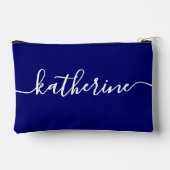 Pochette À Accessoires Symbole de protection des yeux bleus personnalisés (Verso)