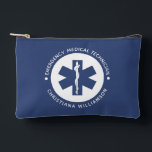 Pochette À Accessoires Symbole EMT personnalisé Technicien Médicale d'urg<br><div class="desc">Symbole EMT personnalisé Cadeaux de technicien Médicale d'urgence!</div>