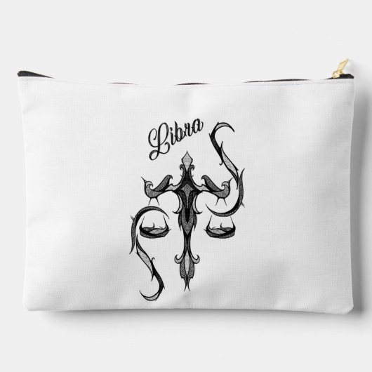 Pochette À Accessoires SYMBOLE Zodiaque Libra (Verso)
