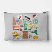 Pochette À Accessoires Symboles de New York (Verso)