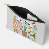 Pochette À Accessoires Symboles de New York (Ouvrir)