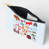 Pochette À Accessoires Symboles du Canada (Ouvrir)