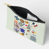 Pochette À Accessoires Symboles français (Ouvrir)