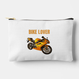 Pochette À Accessoires T-Shirt Moto pour Amateur de Vélo Vêtement pour