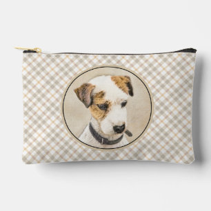 Pochette À Accessoires Tableau Terrier Russell Jack Parson Chien de Compa