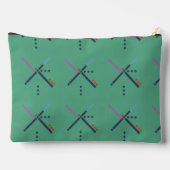 Pochette À Accessoires Tapis de l'aéroport PDX (Verso)