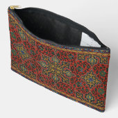 Pochette À Accessoires Tapis Perse Tapis Rouge Bleu classique (Ouvrir)