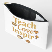 Pochette À Accessoires Teach Love Inspire (Ouvrir)