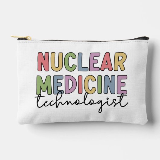Pochette À Accessoires Technologue en médecine nucléaire sur mesure CNMT  (Recto)