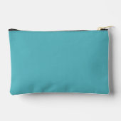 Pochette À Accessoires Tee de golf golfeur sarcelle monogramme accessoire (Verso)