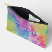 Pochette À Accessoires Teinture arc-en-ciel (Ouvrir)