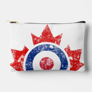 Pochette À Accessoires Tempête cible de hockey de curling de Mod Canada