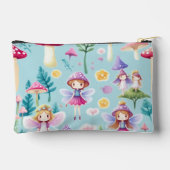 Pochette À Accessoires Terre de fées, de feuilles et de champignons (Verso)