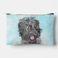 Terrier Noir Russe BRT RBT Peinture Animal de Comp