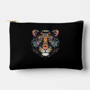 Pochette À Accessoires Tête de tigre 