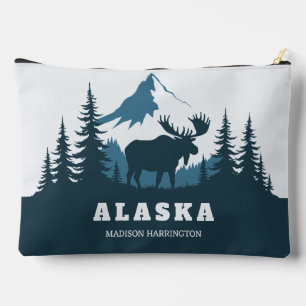 Pochette À Accessoires Texte personnalisé ALASKA