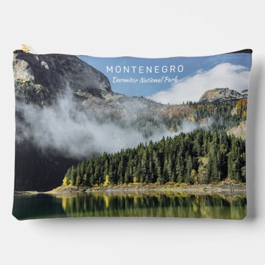 Pochette À Accessoires Texte personnalisé Monténégro (Recto)