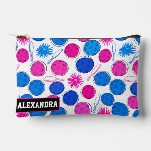 Pochette À Accessoires Texte personnalisé Pickleball Pop Dink Pouch