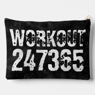 Pochette À Accessoires Texte usé et rayé Workout 247365 vintage