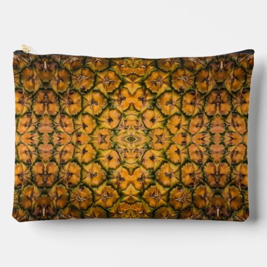 Pochette À Accessoires Texture d'écorce d'ananas (Recto)