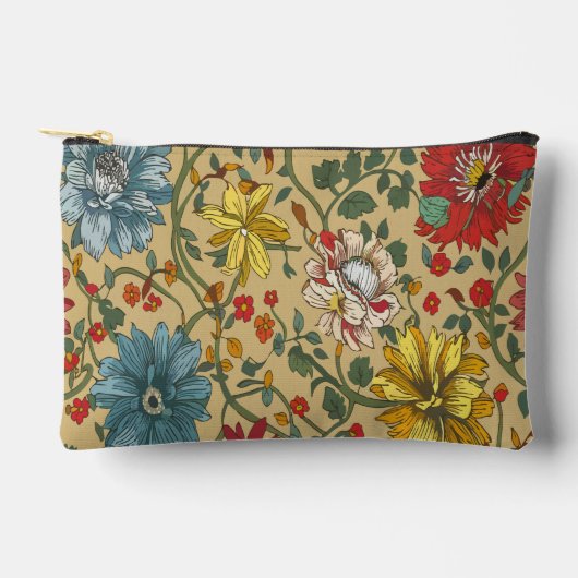 Pochette À Accessoires Texture des fleurs (Recto)