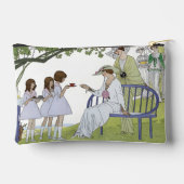 Pochette À Accessoires Thé de jardin rétro (Verso)