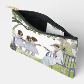 Pochette À Accessoires Thé de jardin rétro (Ouvrir)