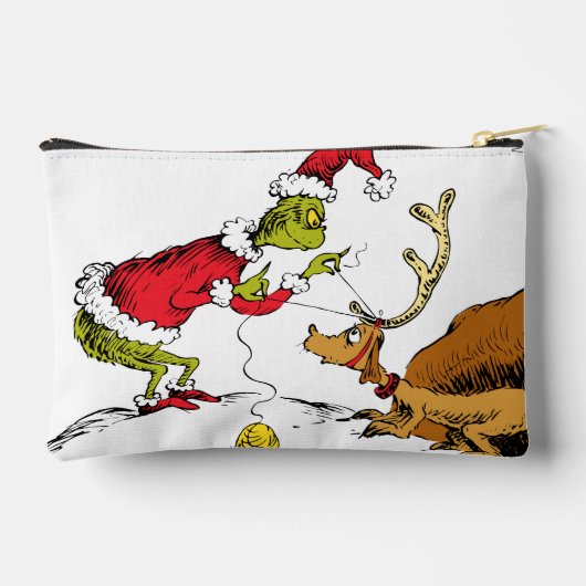 Pochette À Accessoires The Grinch Prepares Max the Reindeer (Verso)