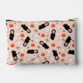 Pochette À Accessoires Thème d'Halloween mignon et Éffrayant (Verso)