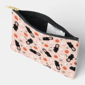 Pochette À Accessoires Thème d'Halloween mignon et Éffrayant (Ouvrir)