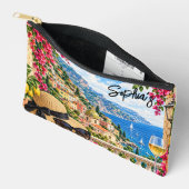Pochette À Accessoires Thème Italien Mignon (Ouvrir)