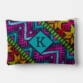 Pochette À Accessoires Threads tissés ethniques (Verso)