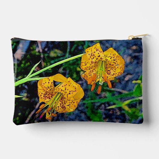 Pochette À Accessoires Tiger Lily (Verso)