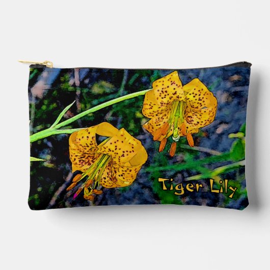 Pochette À Accessoires Tiger Lily (Recto)