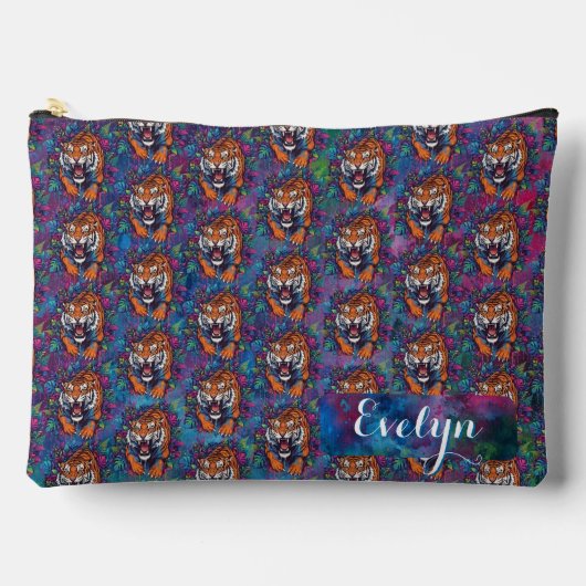 Pochette À Accessoires Tigre (Recto)
