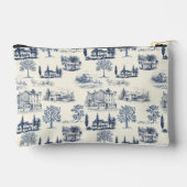 Pochette À Accessoires Toile de l'architecture américaine (Verso)