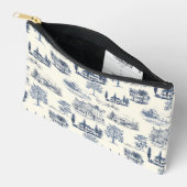 Pochette À Accessoires Toile de l'architecture américaine (Ouvrir)