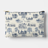 Pochette À Accessoires Toile de l'architecture américaine (Recto)
